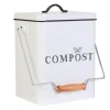 The Home Deco Factory Home deco factory afvalbakje voor aanrecht - 5L - groen - compost Outlet