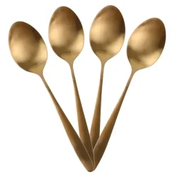 The Home Deco Factory Home Deco Factory Bestekset - 16 delig - koper - RVS - 4 personen