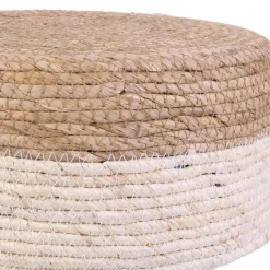 The Home Deco Factory Home Deco Factory Bijzet kruk Mirage - Ibiza/boho - dennenhout Hot