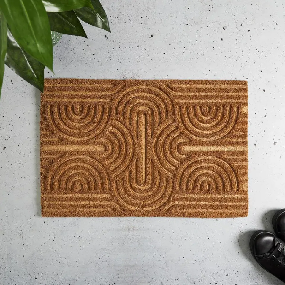 The Home Deco Factory Home deco factory Deurmat Organisch - rechthoek - 40 x 60 cm Best