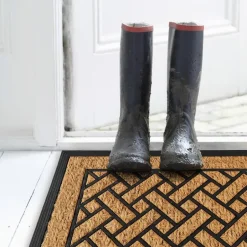 The Home Deco Factory Home deco factory Deurmat Madrid - rechthoek - 40 x 60 cm Best