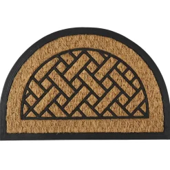 The Home Deco Factory Home deco factory Deurmat Madrid - half rond - 40 x 60 cm Hot