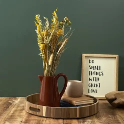 The Home Deco Factory Home Deco Factory dienblad van Acacia - 40 x 5 cm - bruin Hot