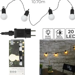 The Home Deco Factory Home Deco Factory feestverlichting - 20 LED - warm wit - 1070 cm Sale
