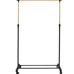 Leen Bakker Home Deco Factory kledingrek - verstelbaar - zwart - 160 cm Hot