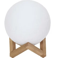 The Home Deco Factory Home Deco Factory Maanlamp - met houder - 3D - touch - oplaadbaar Clearance