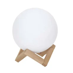 The Home Deco Factory Home Deco Factory Maanlamp - met houder - 3D - touch - oplaadbaar Clearance