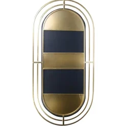 The Home Deco Factory Home Deco Factory Spiegel Marbella - ovaal - goud - L90 x B43 cm Best