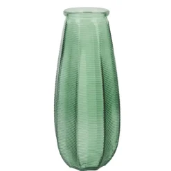 The Home Deco Factory Home deco factory vaas Capella - boeket - glas - groen- H28 cm Discount