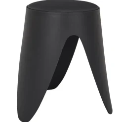 The Home Deco Factory Home Deco Factory zit kruk - kunststof - zwart - 30 x 46 cm Online