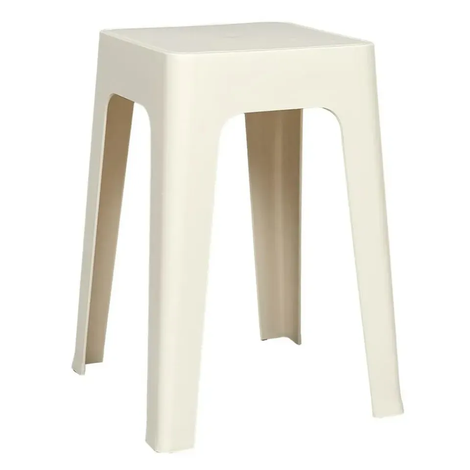 The Home Deco Factory Home Deco Factory zit krukje/stoel - creme wit - 34 x 47 cm Best