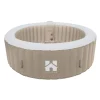 Merkloos HOME DELUXE Buitenwhirlpool SPLASH Beige New