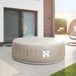 Merkloos HOME DELUXE Buitenwhirlpool SPLASH Beige New