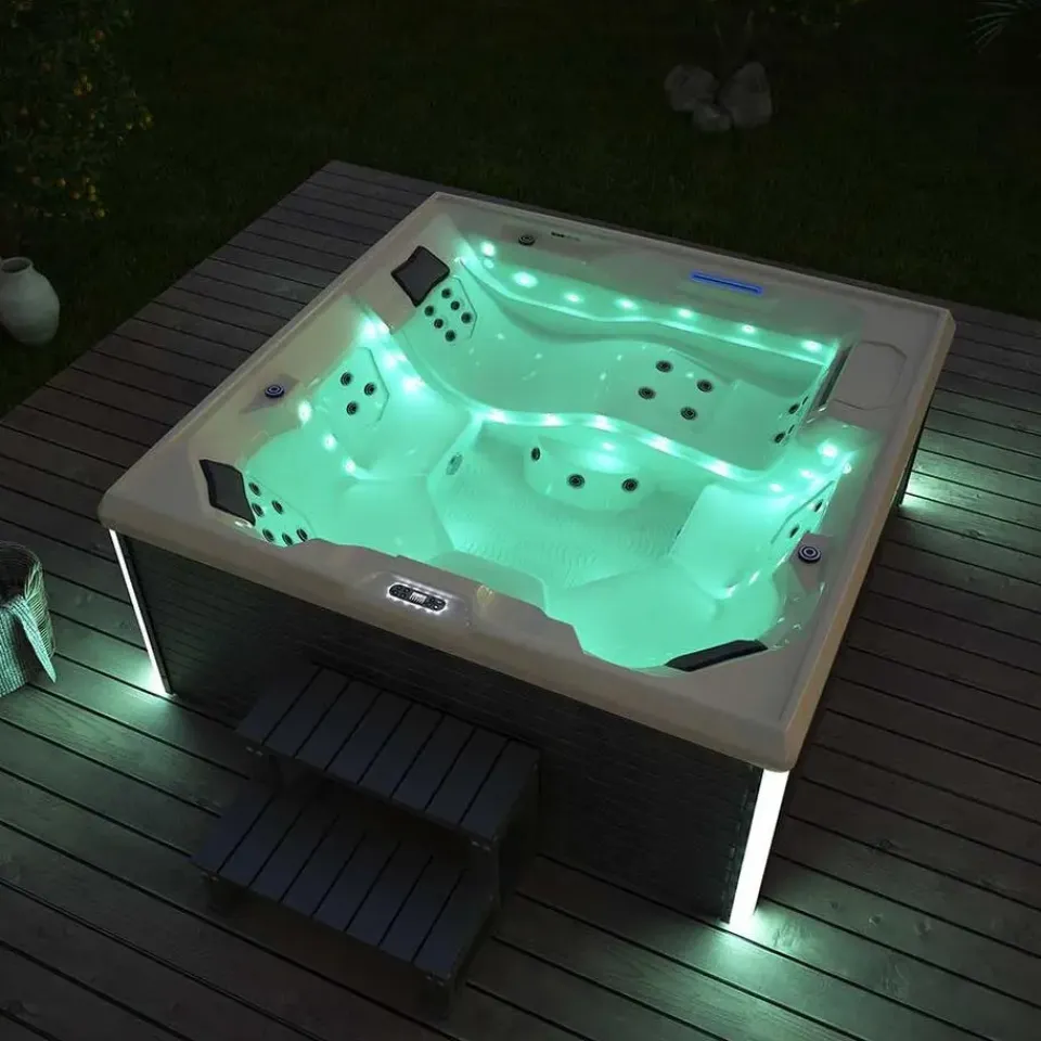 Merkloos HOME DELUXE Buitenwhirlpool STREAM BIG PURE Best