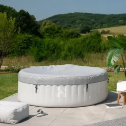 Merkloos HOME DELUXE Opblaasbare Whirlpool Splash Beton 4 st.