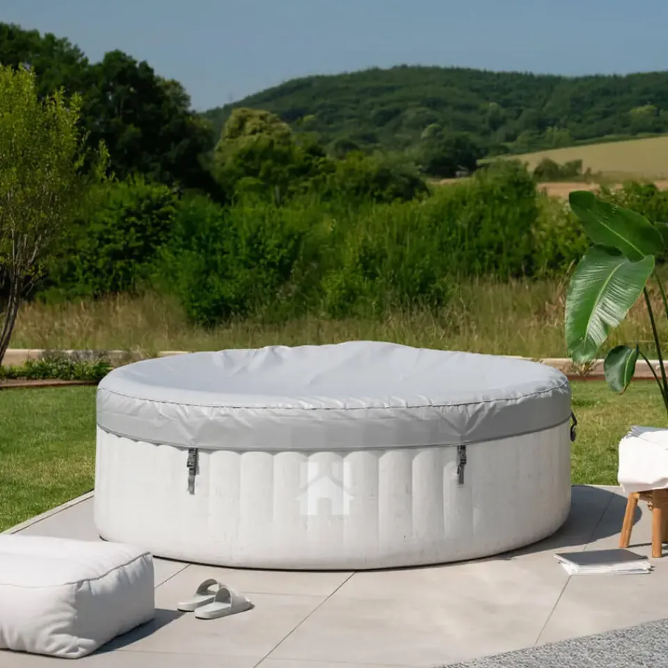 Merkloos HOME DELUXE Opblaasbare Whirlpool Splash Beton 4 st.