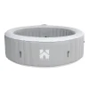 Merkloos HOME DELUXE Opblaasbare Whirlpool Splash Grijs 4 st. Discount