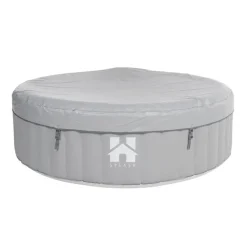 Merkloos HOME DELUXE Opblaasbare Whirlpool Splash Grijs 4 st. Discount
