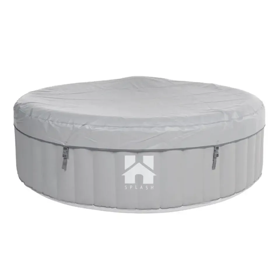 Merkloos HOME DELUXE Opblaasbare Whirlpool Splash Grijs 4 st. Discount