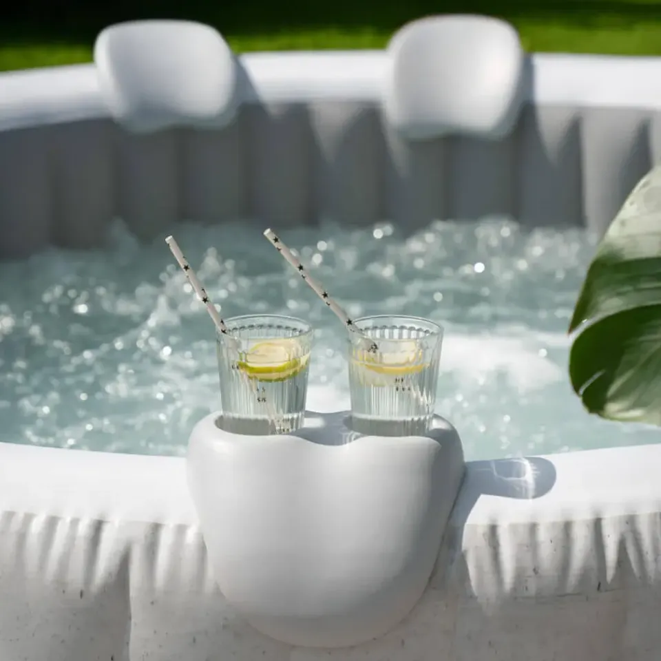 Merkloos HOME DELUXE Opblaasbare Whirlpool Splash Grijs 4 st. Discount