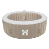Merkloos HOME DELUXE Opblaasbare Whirlpool Splash Beige 4 st. Discount