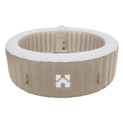 Merkloos HOME DELUXE Opblaasbare Whirlpool Splash Beige 4 st. Discount