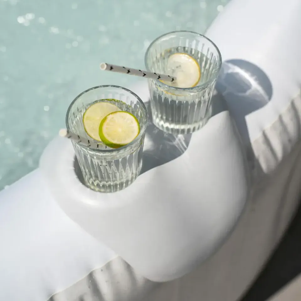 Merkloos HOME DELUXE Opblaasbare Whirlpool Splash Beige 4 st. Discount