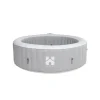 Merkloos HOME DELUXE Opblaasbare whirlpool SPLASH Grijs New