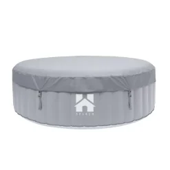 Merkloos HOME DELUXE Opblaasbare whirlpool SPLASH Grijs New
