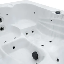 Merkloos HOME DELUXE Outdoor Whirlpool SUNSET Met trap en thermische afdekking