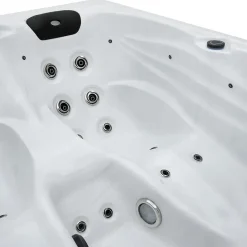 Merkloos HOME DELUXE Outdoor Whirlpool SUNSET Met trap en thermische afdekking