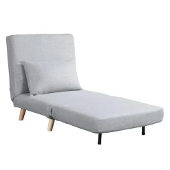 Merkloos HOME DELUXE Slaapstoel SNOOZE - Grijs 79 x 28 x 132 cm Clearance