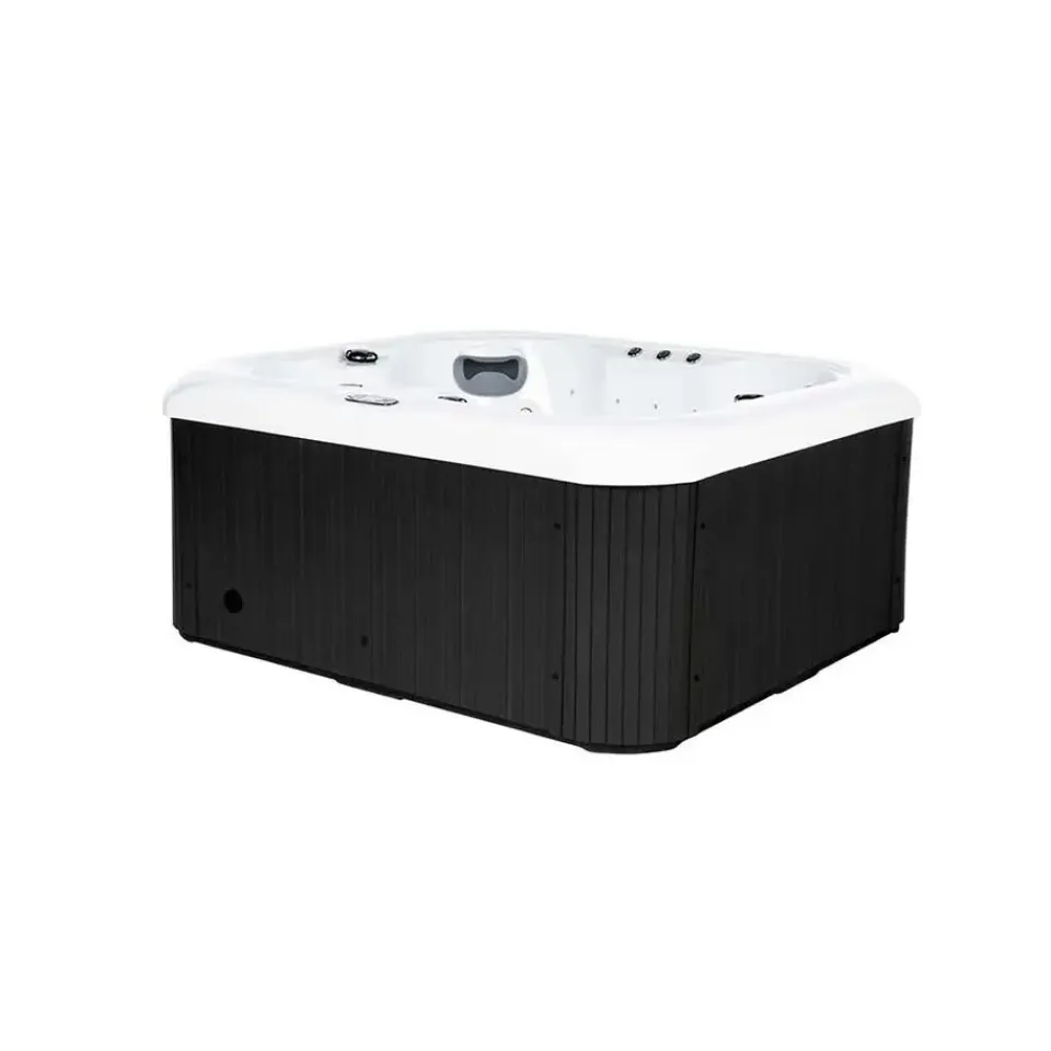 Merkloos HOME DELUXE Whirlpool buiten SEA STAR Met treden en thermische afdekking Outlet