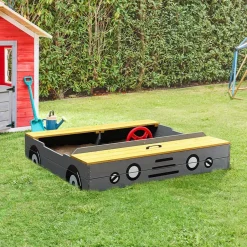 Merkloos HOME DELUXE Zandbak KIDDY - Lichtgrijs Clearance