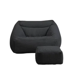 Merkloos HOME DELUXE Zitzak COSY Antraciet Outlet