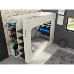 Trasman Hoogslaper Graham met gamebureau 90x200cm - den Hot