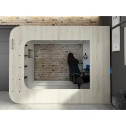 Trasman Hoogslaper Graham met gamebureau 90x200cm - den Hot