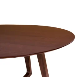 House Nordic Eetkamertafel Hellerup Walnoot Ø137 cm