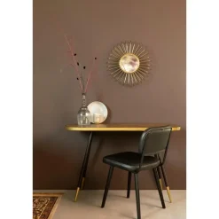 Housecraft Living Housecraft Denise Consoletafel/ Wandtafel Hout 121x 91 cm Bruin/ Goud Discount