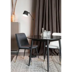 Housecraft Living Housecraft Fabio Eettafel Rond Hout 100 cm Zwart Online