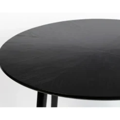 Housecraft Living Housecraft Fabio Eettafel Rond Hout 100 cm Zwart Online