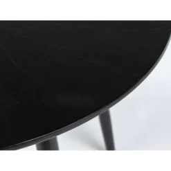 Housecraft Living Housecraft Fabio Eettafel Rond Hout 100 cm Zwart Online