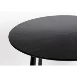 Housecraft Living Housecraft Fabio Eettafel Rond Hout 100 cm Zwart Online