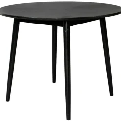 Housecraft Living Housecraft Fabio Eettafel Rond Hout 120 cm Zwart Clearance