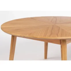 Housecraft Living Housecraft Fabio Salontafel Rond Hout 80x80 cm Naturel Clearance