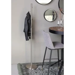 Housecraft Living Housecraft Hooked kapstok staand metaal Zilver Best
