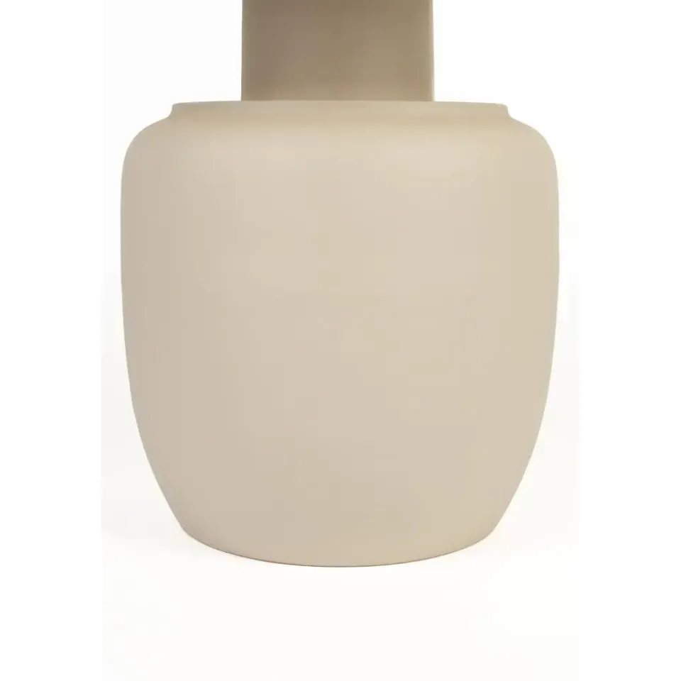 Housecraft Living Housecraft Karula Bijzettafel Travetin-Look 60x60 cm Hoog Beige Clearance