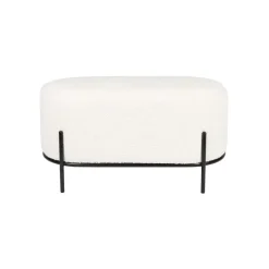 Housecraft Living Boz Hocker/ bankje Off-White - Wit Sale