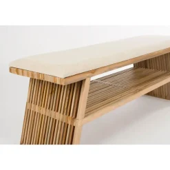 Housecraft Living Djia Bankje Teak Hout - Bruin Clearance