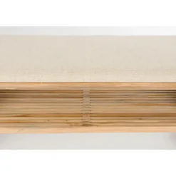 Housecraft Living Djia Bankje Teak Hout - Bruin Clearance